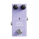 💓 Donner Retro Chorus Analog Classic Chorus Effects Pedal Warm Jazz Chorus Tone