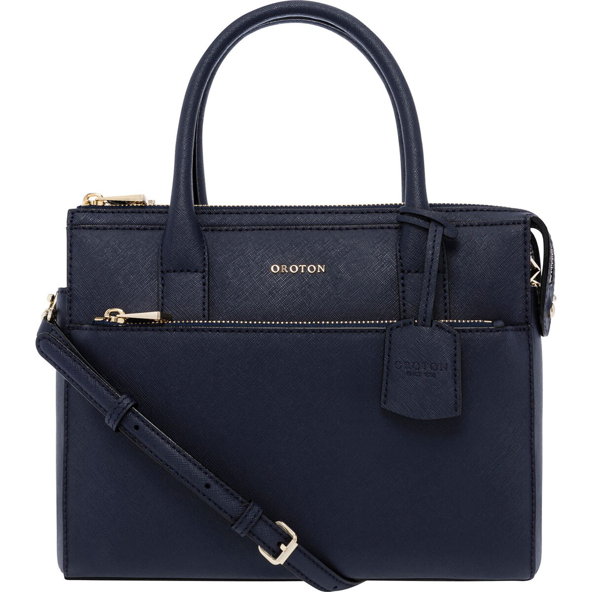 OROTON Women's Tote Bag Mini Worker Maison Saffiano Leather Galaxy