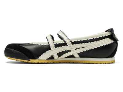 【Onitsuka Tiger】 Mexico 66 TGRS Black Cream Onitsuka Tiger WMNS Mexico 66 Tgrs Black Cream 1182A678-001