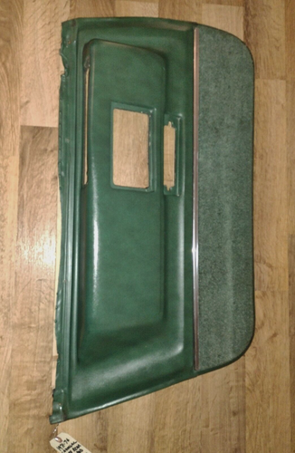 1971-76 Cadillac Fleetwood Sedan Deville GREEN Rear Lower Door Panel Pad Armrest - Picture 5 of 13