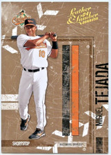 2004 Leather and Lumber Gold Miguel Tejada #15/25  *BALTIMORE ORIOLES*