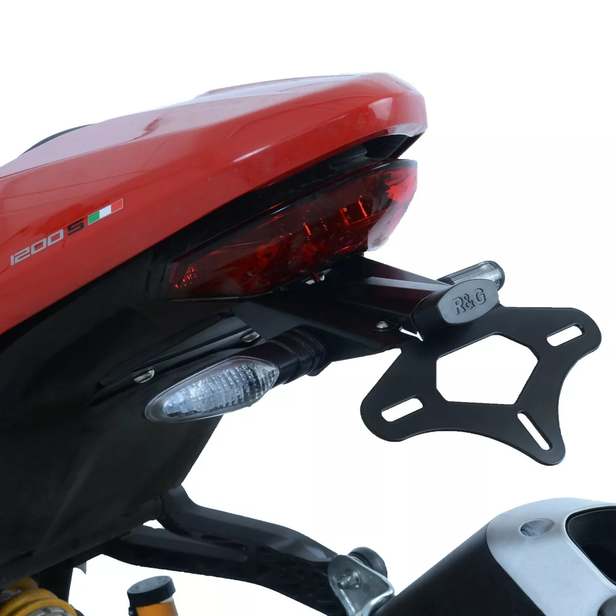 Ducati Monster 1200S 2017 2020 R G racing tail tidy number plate