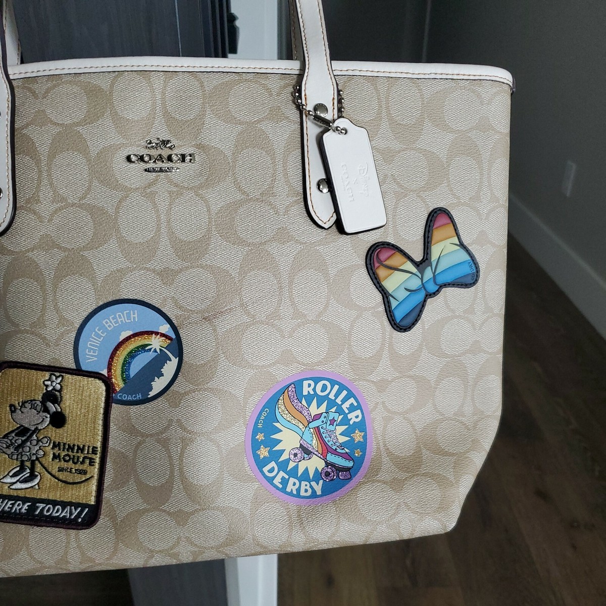 Rare Coach Disney tote Limited Collaboration 29358 Shoulder Bag