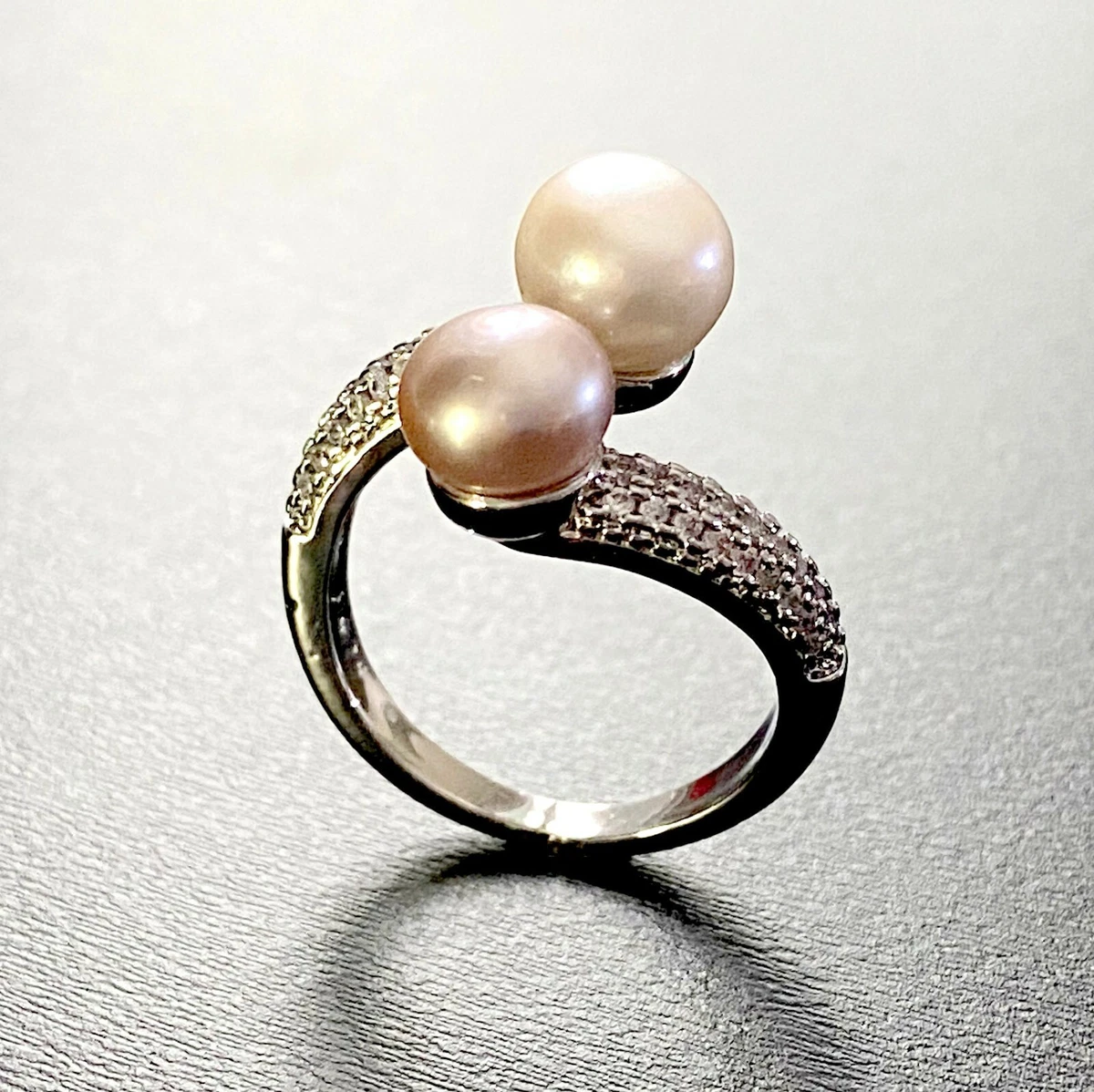Two hotsell pearl ring