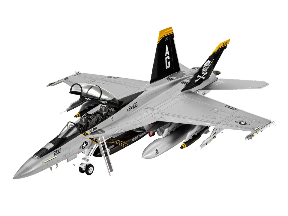 REVELL 03834 F-A18F Super Hornet - Immagine 2 di 4