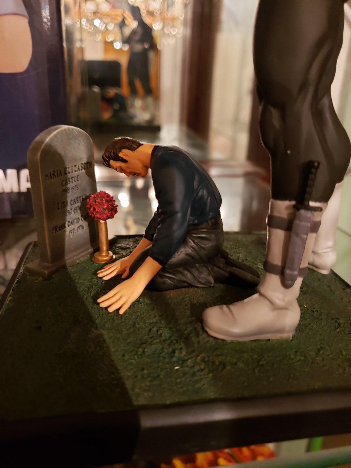 THE PUNISHER MARVEL ORIGINS STATUE 20O7 SCULPTED BY GABRIEL MARQUEZ NO