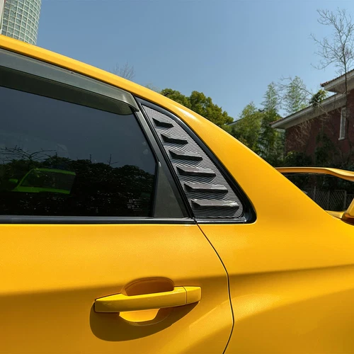 For Subaru Impreza WRX STI 2011-2014 Air Vent Rear Window Louver Cover Trims ABS - Picture 9 of 13