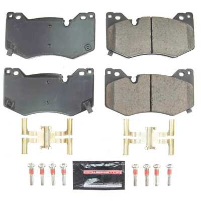Power Stop - Front Z23 Daily Driver Carbon-Fiber Ceramic Brake Pads with fits 20