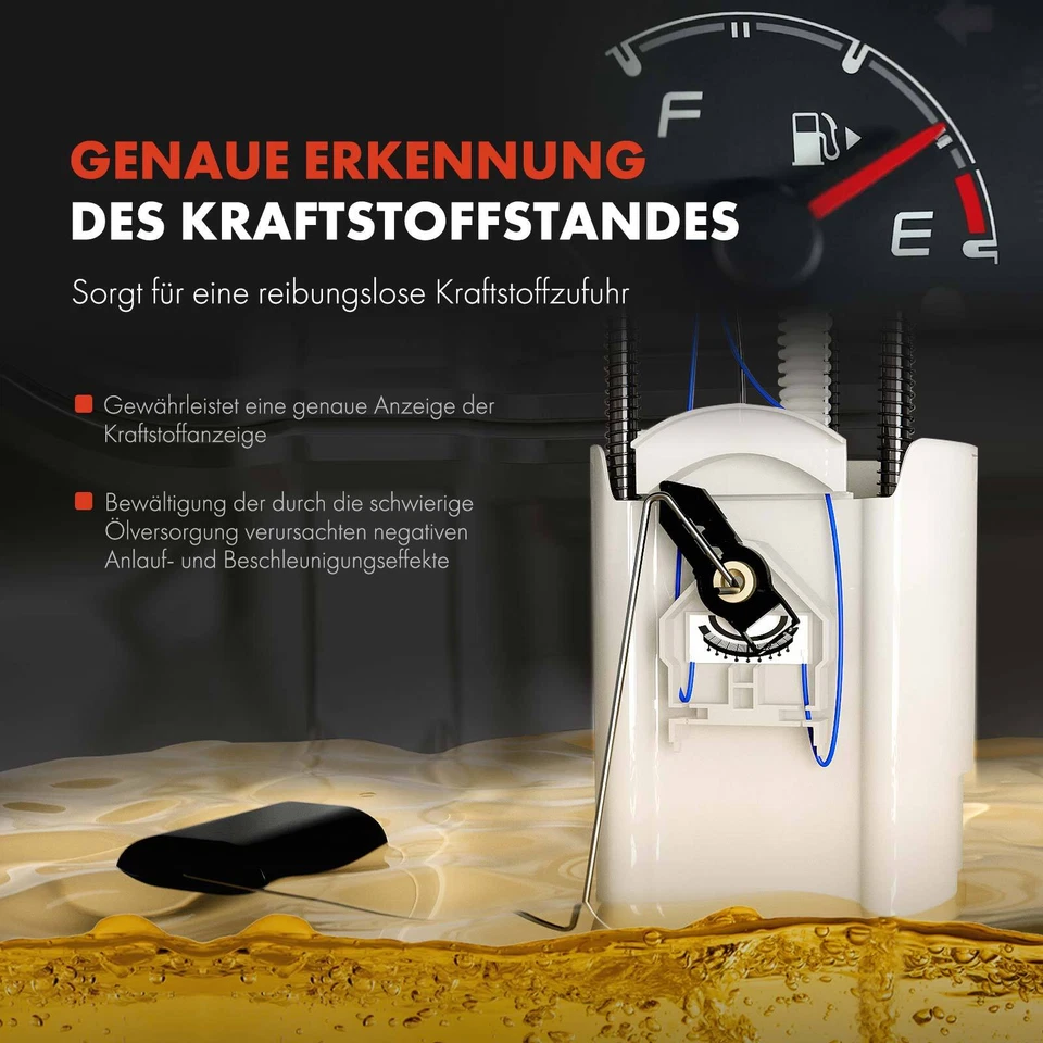 Bomba de combustible unidad de transporte 4 polos para BMW SERIE 3 E46 316-330 desde 1997 gasolina - Imagen 4 de 4