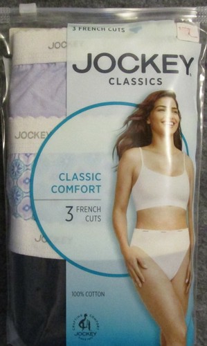 Lot de 3 culottes coupe française Jockey Classic Comfort 100 % coton 9481 taille 9 XXL NEUF AVEC ÉTIQUETTES - Photo 2/5