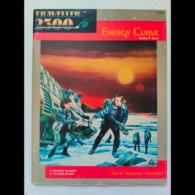 Energy Curve, Traveller 2300AD RPG, Game Designer's Workshop, Timothy Brown