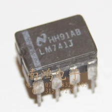 2pcs NS LM741J CDIP-8 Operational Amplifier RH