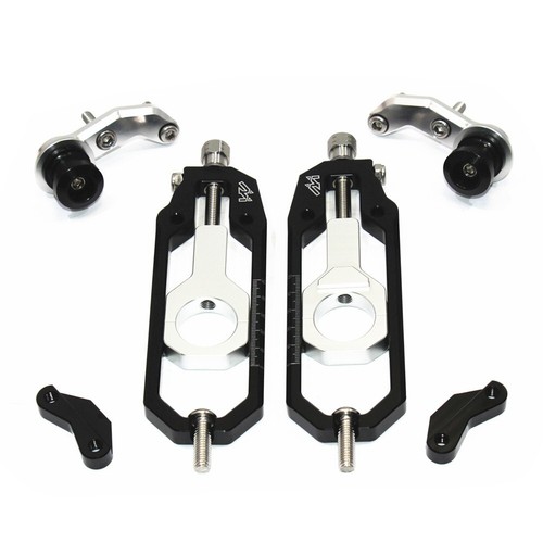MAD-MOTO For YAMAHA YZF-R1 2006 Chain Adjuster Tensioner With Spool Black+silver - Picture 2 of 7