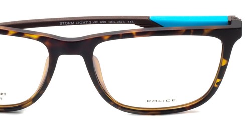 POLICE STORM LIGHT 3 VPL 699 COL.0878 Eyewear RX Optical Eyeglasses Glasses New - Picture 11 of 12