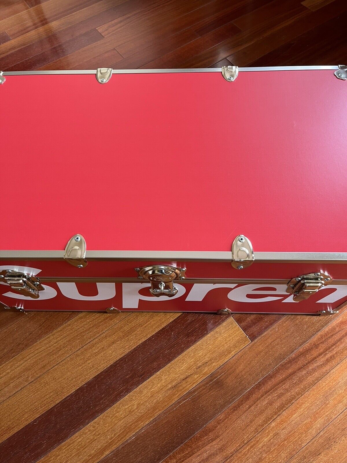 Supreme Rhino Trunk Red & Leopard for Sale in Los Angeles, CA - OfferUp