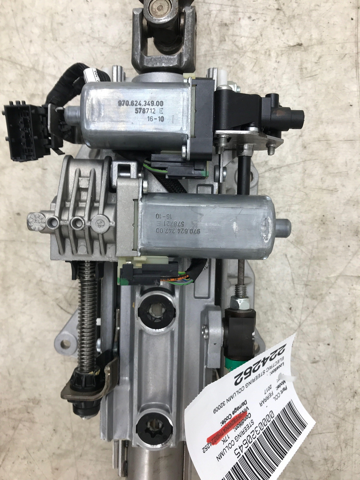 2017-2020 FERRARI GTC4LUSSO ELECTRIC STEERING COLUMN 320095 OEM
