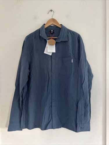 Macpac Mens Campfire Hemp Long Sleeve Button Up Shirt Size XL New
