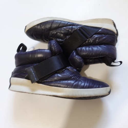 SOREL Joan of Arctic Next Lite Strap Puffy Waterproof Boots Dark Blue Size 10 - Picture 6 of 8