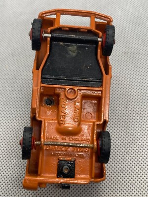 Vintage Dinky Toys #340 Meccano Land Rover Orange Restored 1950-71