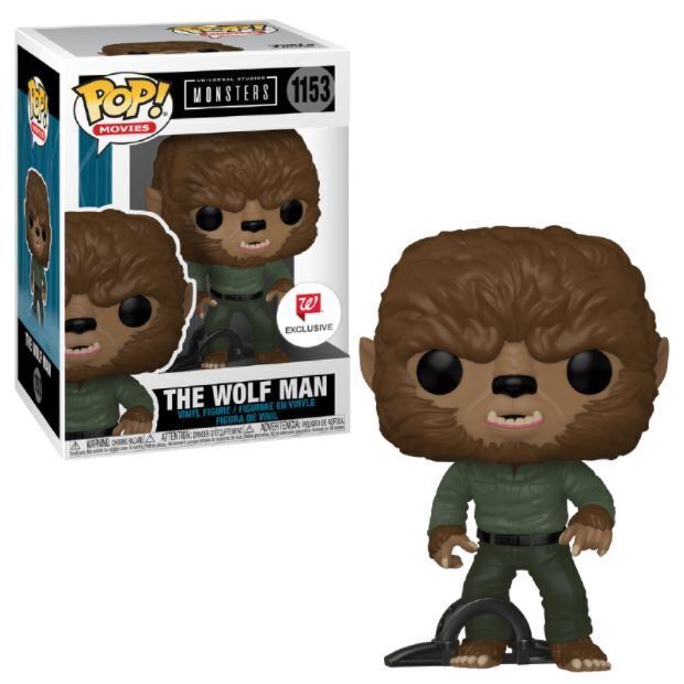 Funko Pop De Universal Studios Monsters: The Wolf Man (Exclusivo) Vinilo