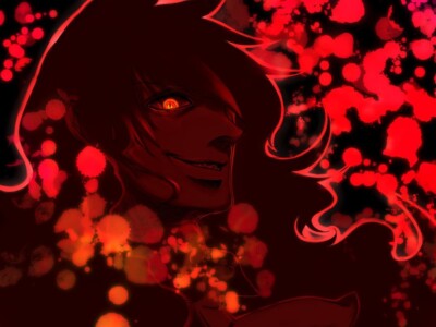 Anime hellsing alucard red eyes CCG Gaming Mat Desk
