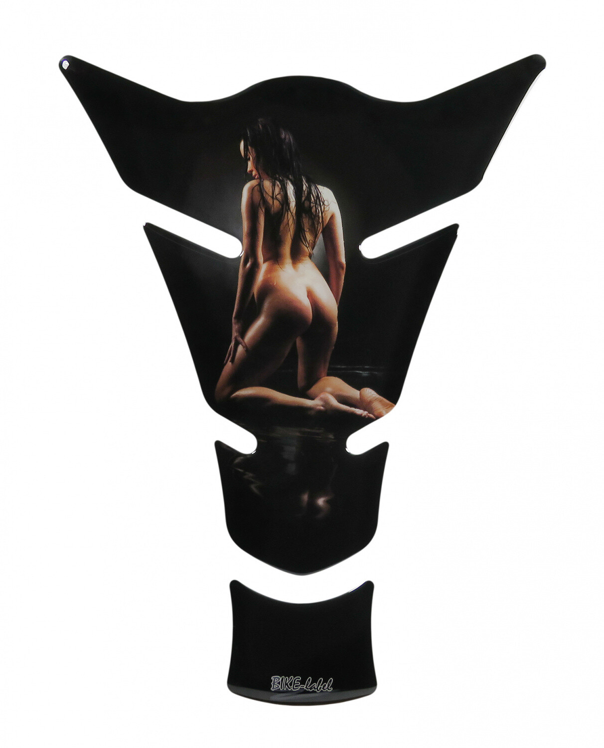 Tank pad 3D motorcycle sticker sexy girl tank protection scratch protection b...