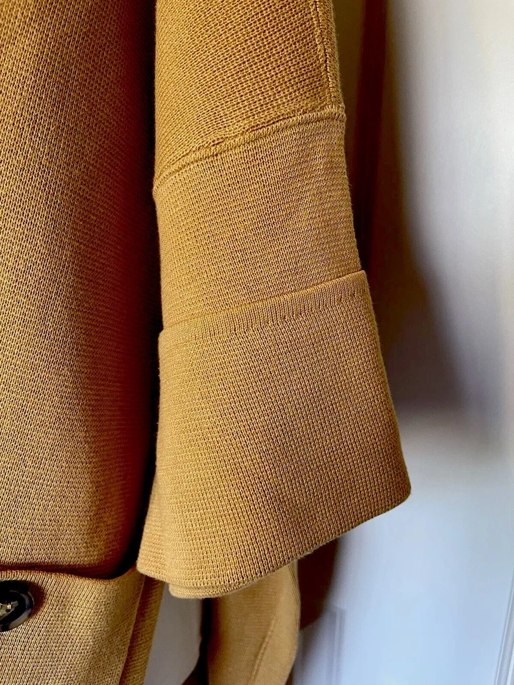 Envoltura/poncho/bufanda/capa tejido miel Marla Winne talla L~ ESTILOSO~ Foto 2 de 4