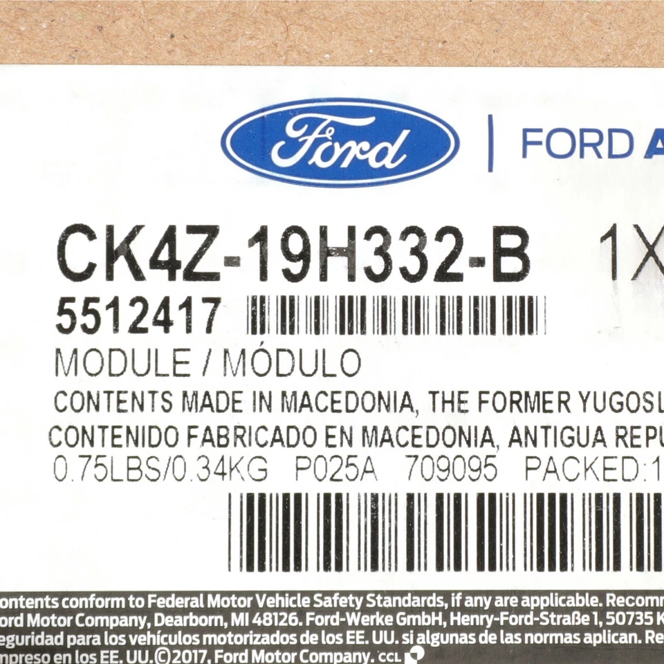 OEM NEW 2015-2025 Ford Transit 150 250 350 HD Trailer Brake Module CK4Z19H332B - Image 3 of 3