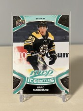 2021-22 Upper Deck MVP Ice Battles #63 Brad Marchand - NHL Hockey Card