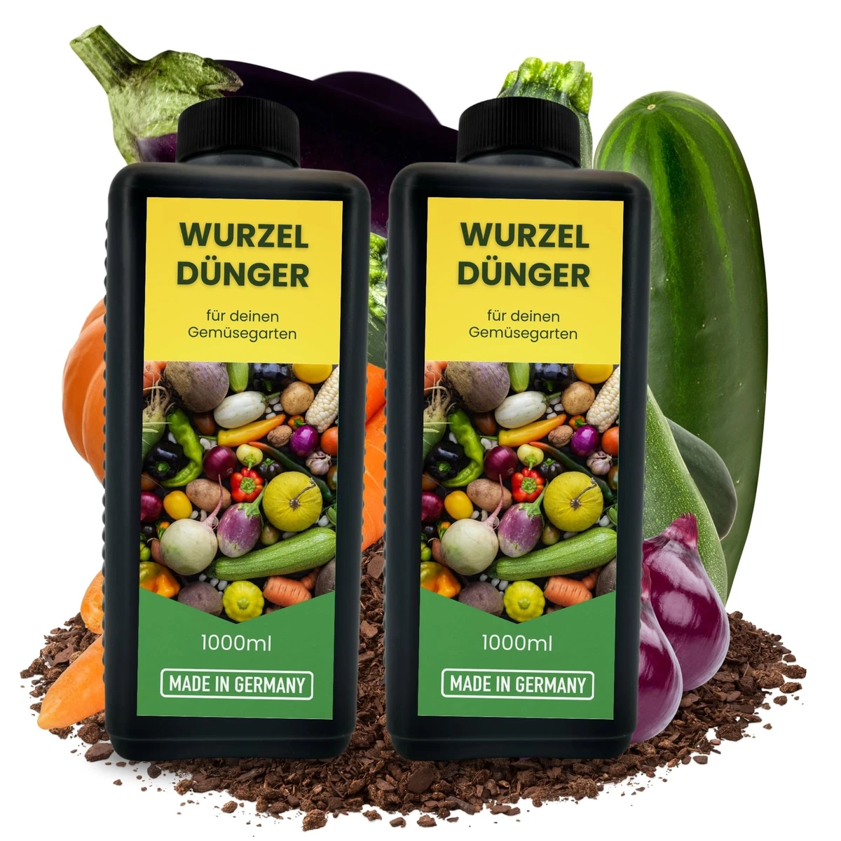 vinasse dünger wurzelwerk Vinasse – organischer Volldünger für Gemüse & Kräuter main image 1