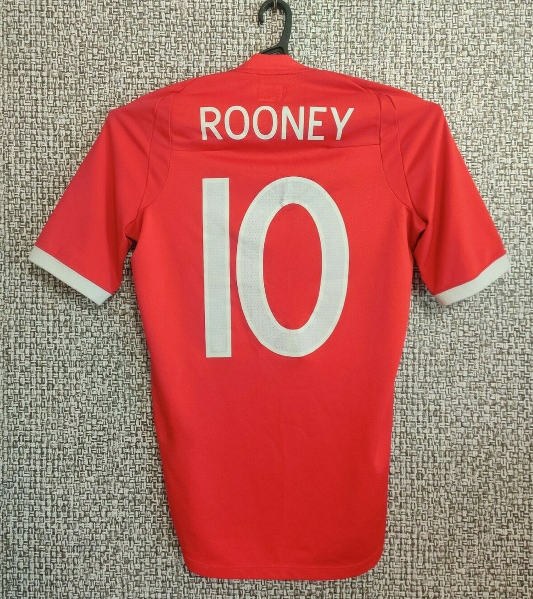 England National Team Wayne Rooney #10 Soccer Jersey Football