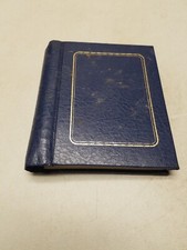 Blue Hardcover Spiral Bound Photo Album - holds 56 - 6" x 4 Photos M 