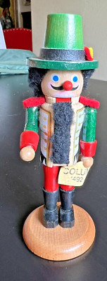 Vintage Steinbach Christopher Columbus 5'' Nutcracker Handmade From Germany