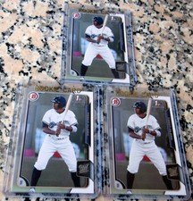 TRENT GRISHAM 2015 Bowman #1 Pick 1st TRUE Rookie Cards RC Yankees HR Power🔥$$