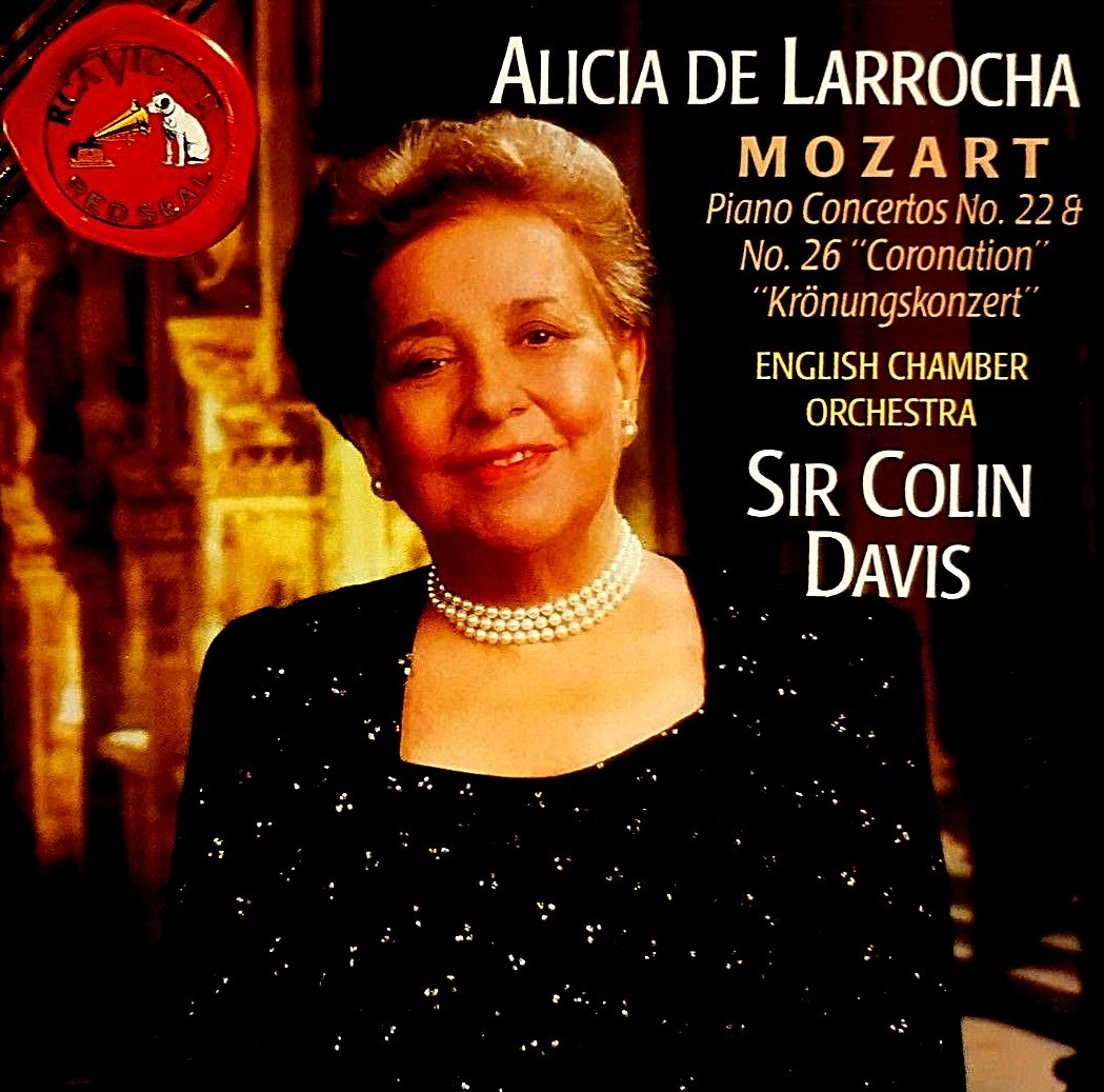 Alicia De Larrocha - Mozart Piano Concertos No 22 & 26 (RCA Red