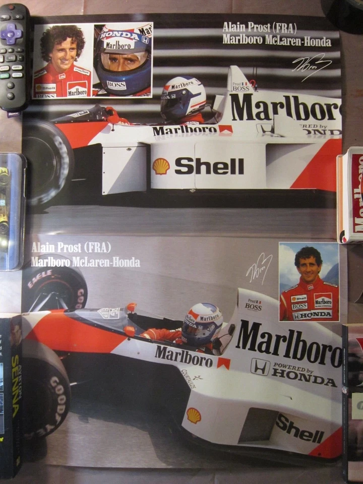 Alain Prost - Formula One - Marlboro Racing Posters & Stickers - Image 3 of 4