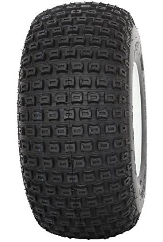 Rueda de carro de golf de acero negro de 8" y neumático de perilla de 18x9,5-8" - Juego de 4 Foto 3 de 3