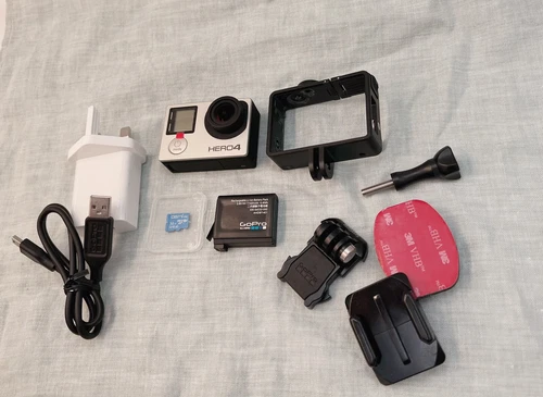 GoPro HERO4 Black Edition 4K HD 12MP Action Camera 32GB SD + Frame