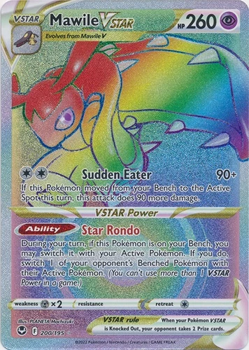 Mawile VSTAR  200/195 Secret Rare Silver Tempest Pokemon TCG