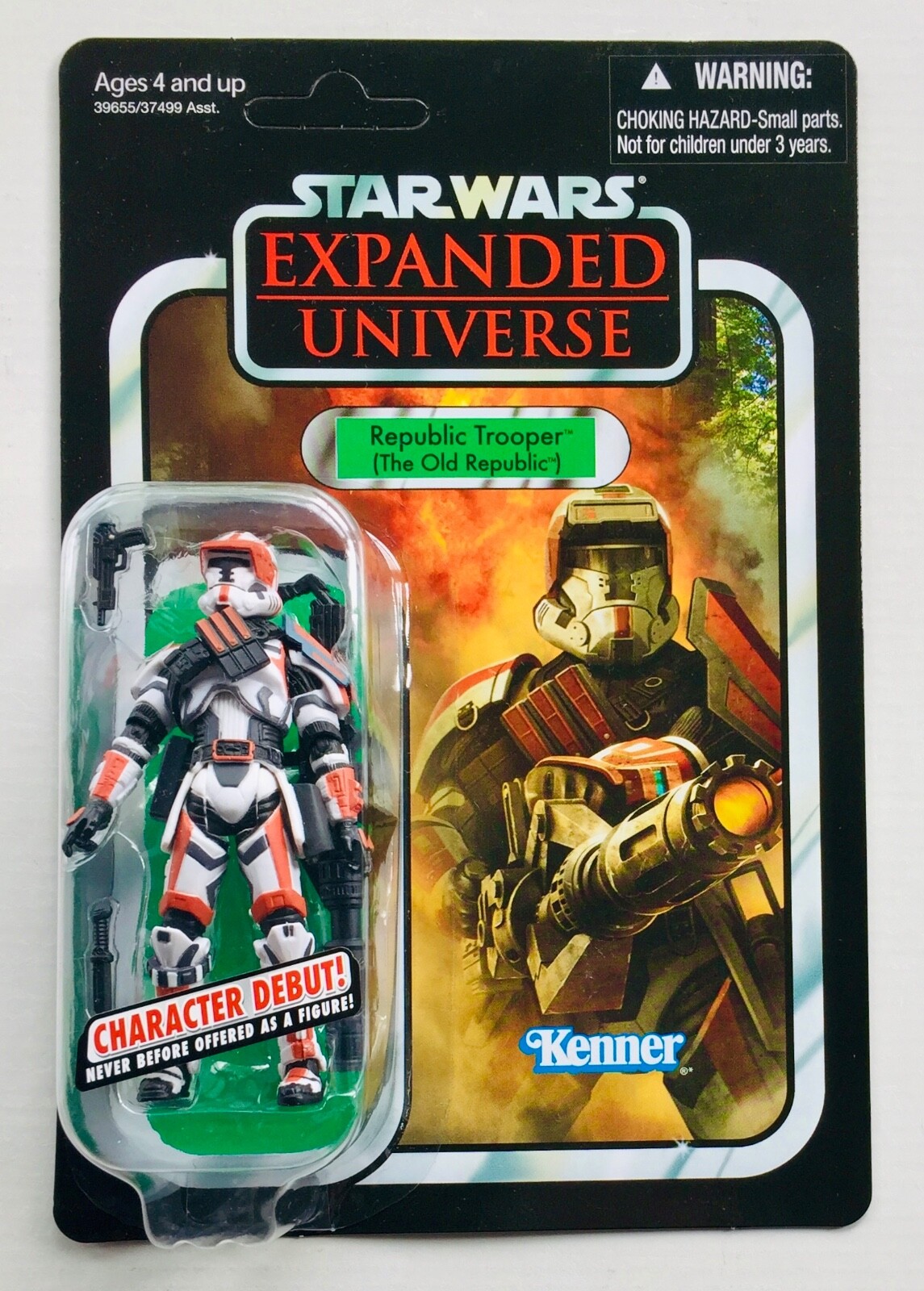 STAR WARS NEW VINTAGE COLLECTION UNPUNCHED 2012 OLD REPUBLIC TROOPER VC113 MOC