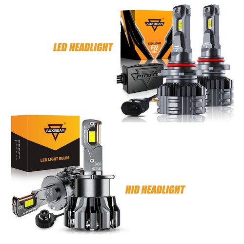 For 2007-2011 Lexus GS350 Front LED HID Headlight Fog Light Bulb Combo Kit White - Picture 16 of 17