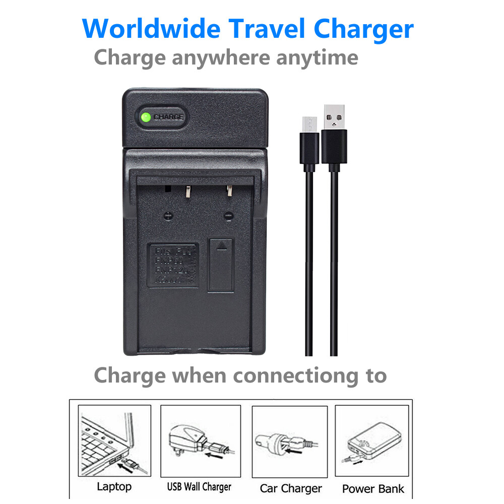 専用　BC-L50 Battery Charger For Sanyo DB-L50 Xacti DMX-HD2000 FH11 TH1 WH1 NV