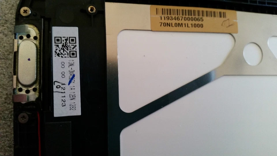 PANTALLA LCD + DIGITALIZADOR TÁCTIL CRISTAL 10.1" H0046460 PARA TABLET TOSHIBA AT300SE Foto 4 de 4