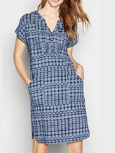 mantaray jersey dress