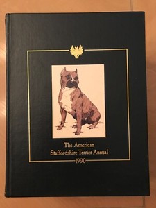 1990 The American Staffordshire Terrier Annual Hoflin Publishing