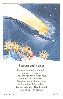 Fleißbildchen Heiligenbild Gebetbild Ars Sacra Holycard'' H1910''