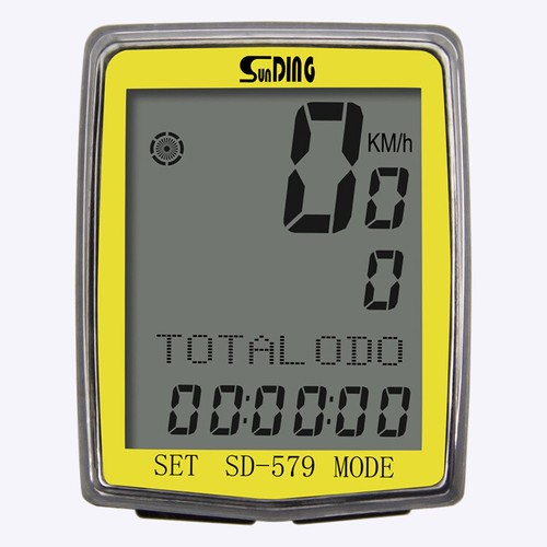 SD-579A Bicycle Computer Wired Speedometer ith Backlight LCD for Running Riding - Picture 5 of 14