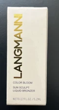 Langmanni Color Bloom Sun Sculpt Liquid Bronzer 0.17 fl oz Light to Medium #101