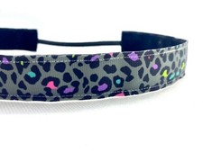 Leopard headband. Nonslip Headband. Animal Print headband. Runner gift.