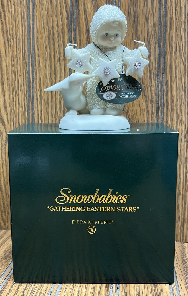 Dept 56 Snowbabies “Gathering Eastern Stars” Christmas Village 06006 - Brand New